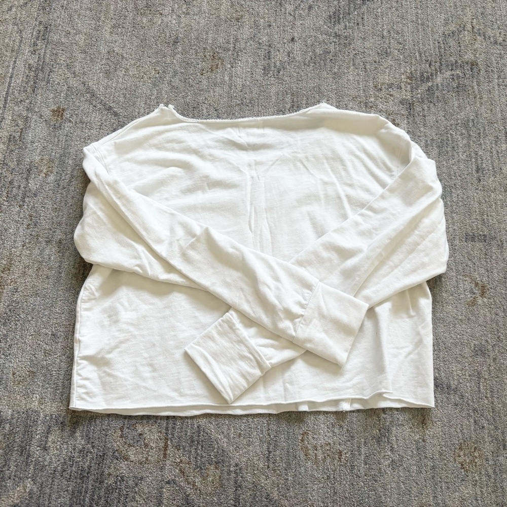 Sundry Lemon Graphic Long Sleeve Customized Tee Size 1/Small Novelty Fun Summer - Picture 2 of 9